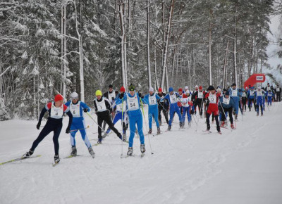 Palivere IX Suusamaratoni start. Foto: Katrin Pärnpuu